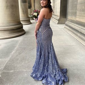 Purple jovani prom dress